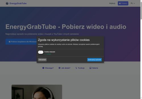 EnergyGrabTube Pobierz wideo i muzykę z sieci EnergyGrabTube Pobierz wideo i muzykę z sieci