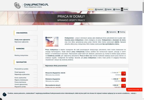 Chałupnictwo, prace sezonowe Chałupnictwo, prace sezonowe