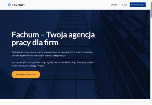 Fachum Wynajem Pracowników z Azji Fachum Wynajem Pracowników z Azji