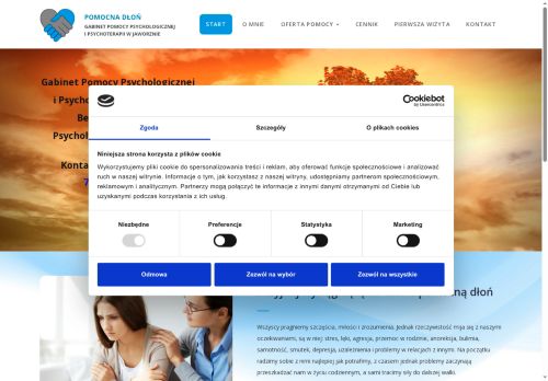 Gabinet psychoterapii Pomocna dłoń Gabinet psychoterapii Pomocna dłoń