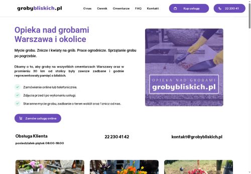 Opieka nad grobami Warszawa i okolice Opieka nad grobami Warszawa i okolice