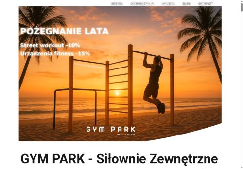 Siłownie zewnętrzne GYM PARK. Projekt i montaż PL Siłownie zewnętrzne GYM PARK. Projekt i montaż PL