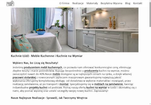 Kuchnie na wymiar Łódź Kuchnie na wymiar Łódź
