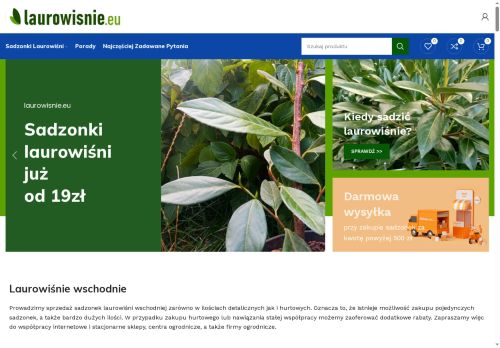 Sklep z laurowiśniami Sklep z laurowiśniami