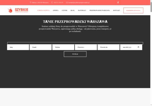 Szybkie Przeprowadzki w Warszawie Szybkie Przeprowadzki w Warszawie