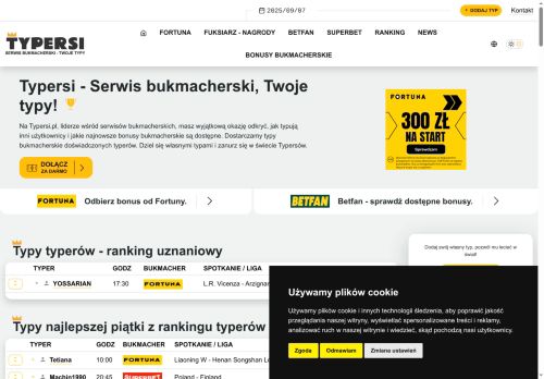 Najlepsze typy Najlepsze typy