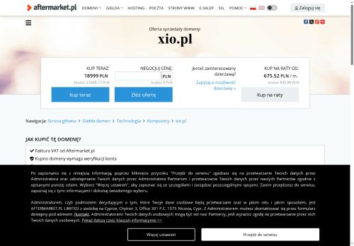 Portal ogłoszeniowy xio Portal ogłoszeniowy xio