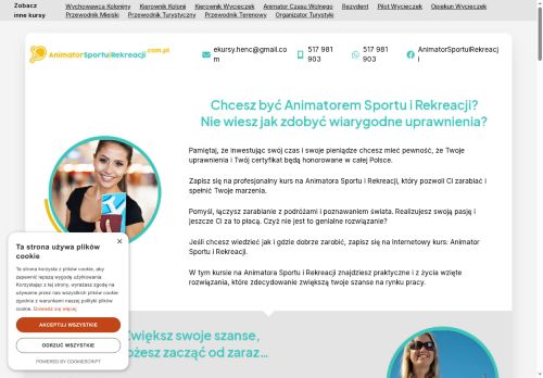 animatorsportuirekreacji.com.pl