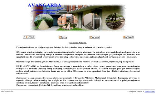 avangardakrakow.combiz.pl