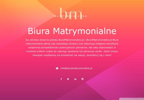 biuramatrymonialne.pl