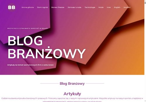 blogbranzowy.pl
