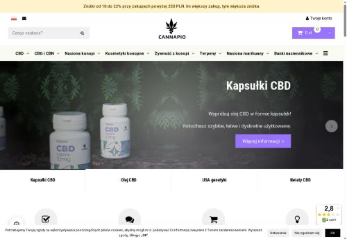Cannapio, growshop i akcesoria do upraw indoor