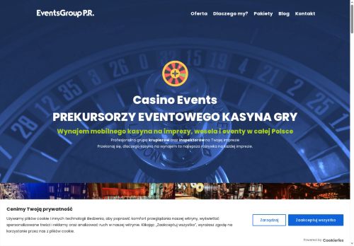 Eventowe kasyno gry. Kasyno na impreze