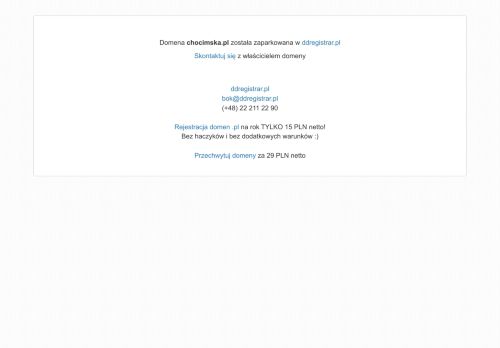 chocimska.pl