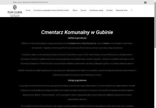 cmentarz.gubin.pl