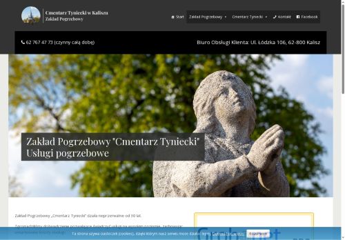 cmentarztyniecki.kalisz.pl