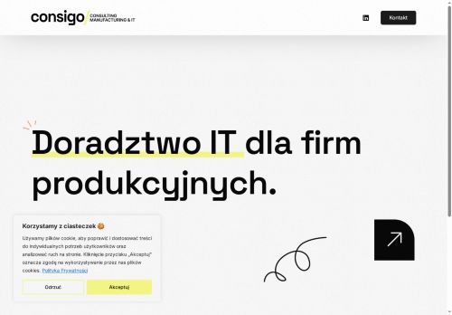 Consigo niezależne doradztwo IT dla produkcji