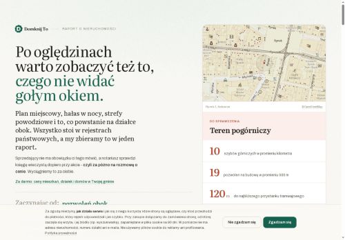 Raporty o nieruchomościach DomknijTo
