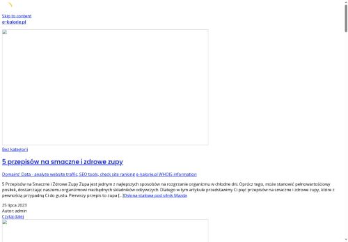 e-kalorie.pl