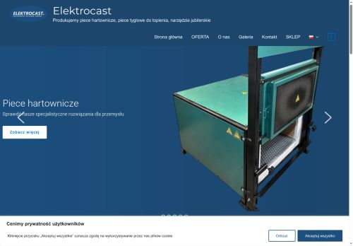 Elektrocast Piece hartownicze i tyglowe na wymia