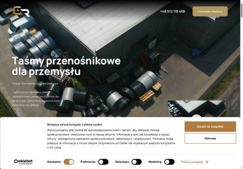 Pasy Elewatorowe na wymiar Gold Rubber Group