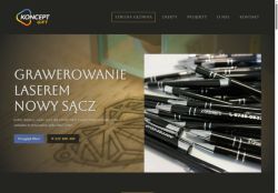 Koncept GIFT grawer i upominki reklamowe Nowy Sącz