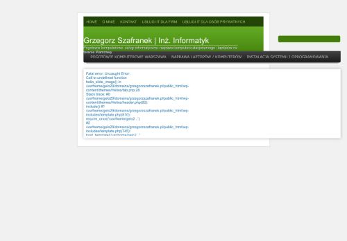 grzegorzszafranek.pl