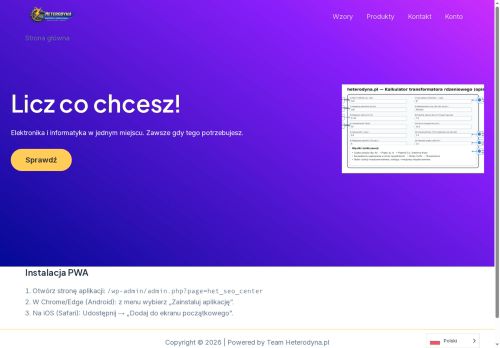 Heterodyna narzędzia online dla elektroników