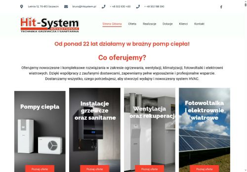 Hit System Pompy Ciepła Kotły Gazowe