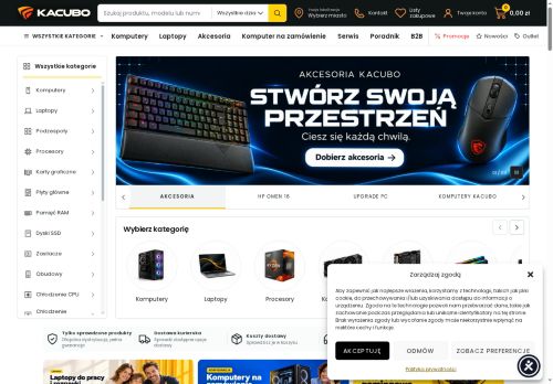 KACUBO sklep z komputerami i podzespołami