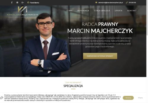 kancelariamajcherczyk.pl