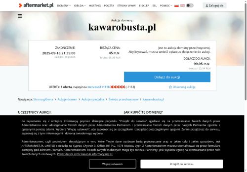 Informacje o kawie robusta