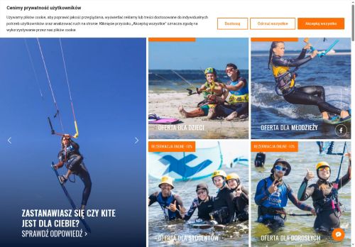 Szkoła kite FunSurf, nauka dla każdego