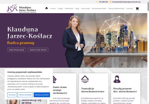 klaudynajarzeckoslacz.pl