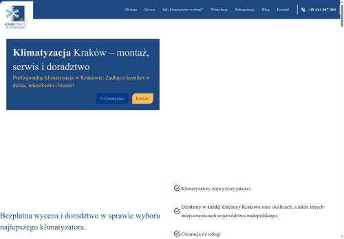 klimatyzacjawkrakowie.pl