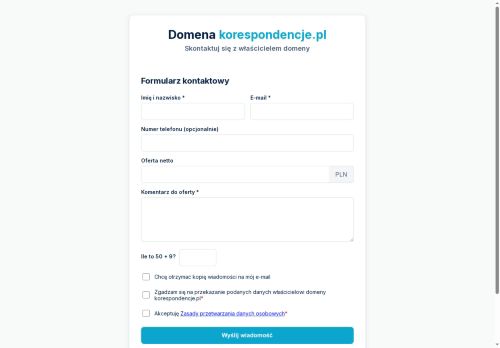 korespondencje.pl