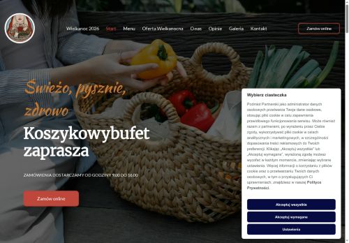 Koszykowy Bufet Catering Z Dowozem I Okoliczności