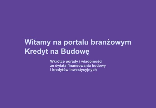 kredytnabudowe.pl