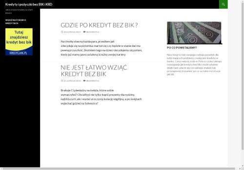 kredytybezbik.blogan.pl