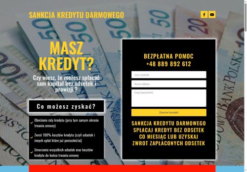 Sankcja kredytu darmowego