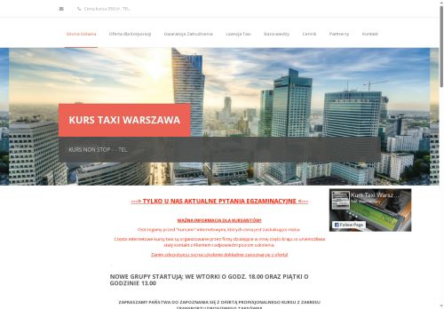 kurstaxiwarszawa.pl