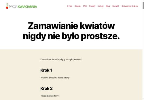 kwiaciarenka-krakow.pl