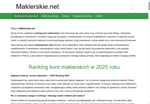 maklerskie.net