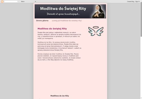 modlitwa-do-swietej-rity.blogspot.com