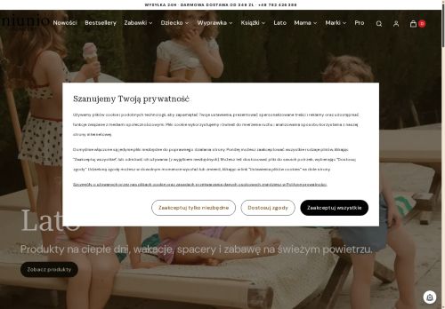 Niunio concept sklep dziecięcy i butik w Poznani