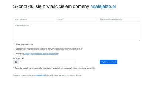 No, ale jak to!