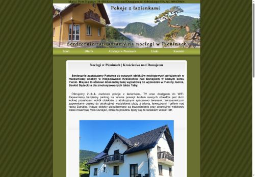 noclegwpieninach.pl