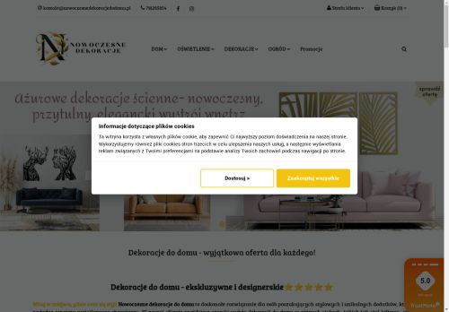 nowoczesnedekoracjedodomu.pl