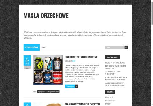 Masło orzechowe - zainteresuj się jego składem!