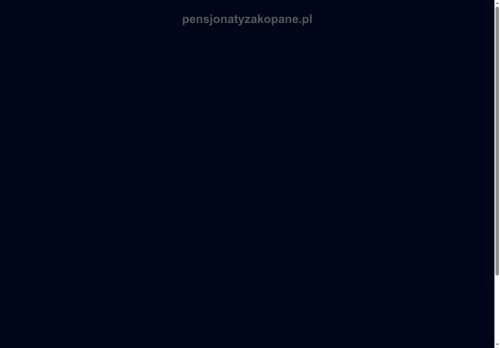 pensjonatyzakopane.pl